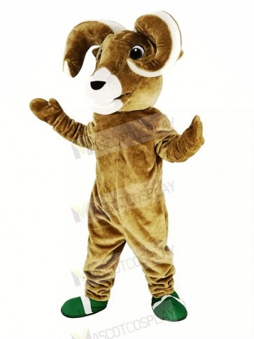 Sport Brown Ram Mascot Costume