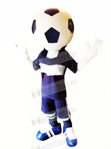Funny Football Head Mascot Costume Cartoon