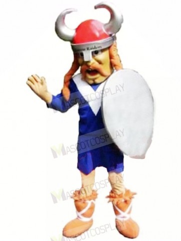 Cool Viking Mascot Costume Cartoon	