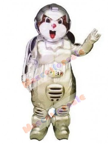 Astronaut Bear mascot costume