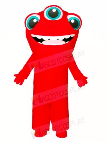 Three Eyes Monster Mascot Costumes 