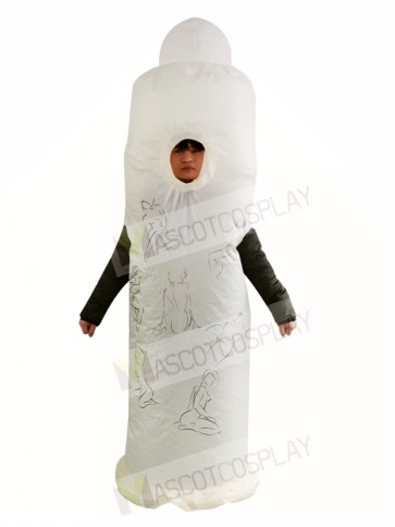 Condom Inflatable Halloween Blow Up Costumes for Adults