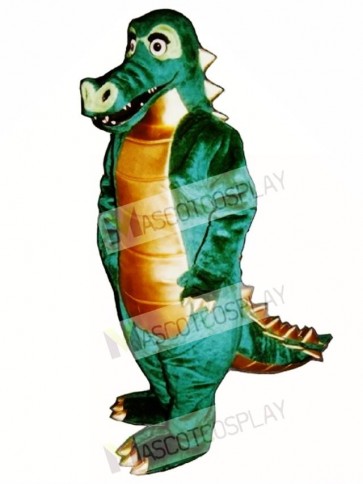 Spiked Alligator Mascot Costume