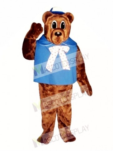 Baby Bear with Shirt & Hat Christmas Mascot Costume