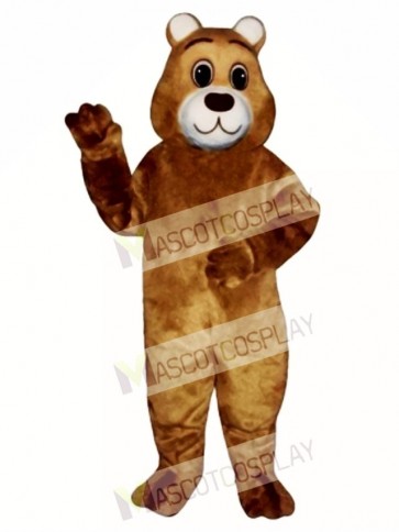 Cute Gentle Bear Mascot Costume
