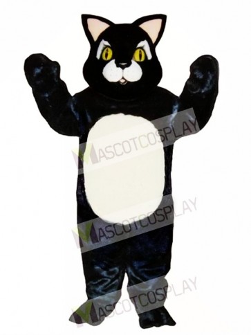 Cute Blackie Cat Mascot Costume