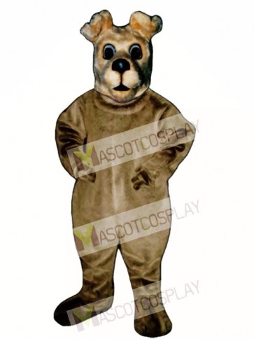 Cute Terrier Dog Mascot Costume