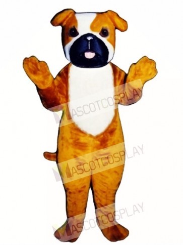 Cute Purvis Pooch Dog Mascot Costume