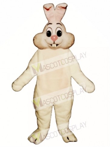 Cute Easter Buck Tooth Bunny Rabbit Mascot Costume