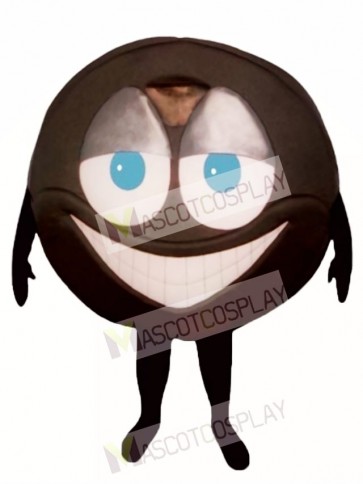 Hockey Puck Mascot Costume
