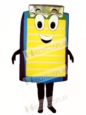 Clip Board Mascot Costume