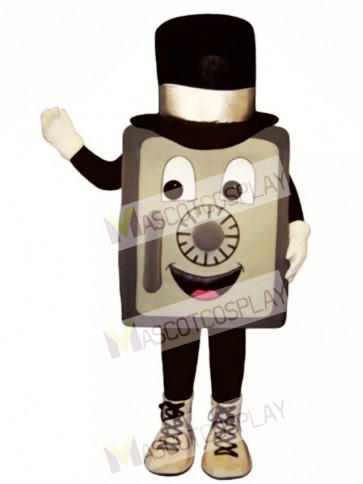 Safe with Top Hat Mascot Costume