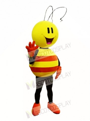 Yellow and Orange Bee Mascot Costume Insect Mascot Costumes