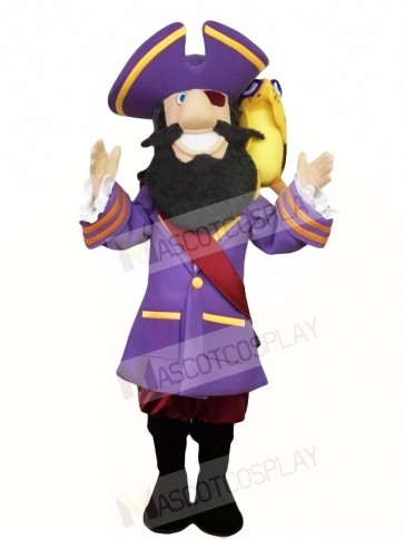  Pirate Captain Mascot Costumes People 