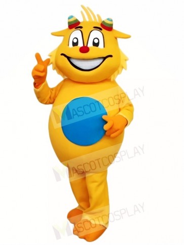 Yellow Dragon Mascot Costumes 