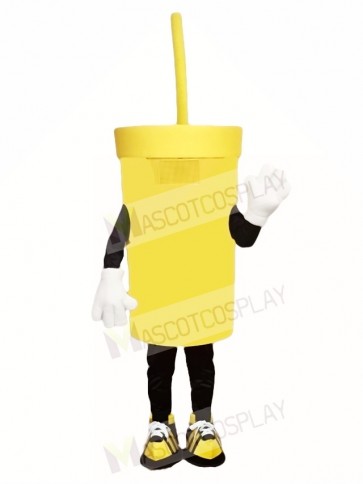 Big Yellow Cup Mascot Costumes Drink