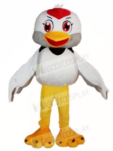 White Bird Mascot Costumes Animal