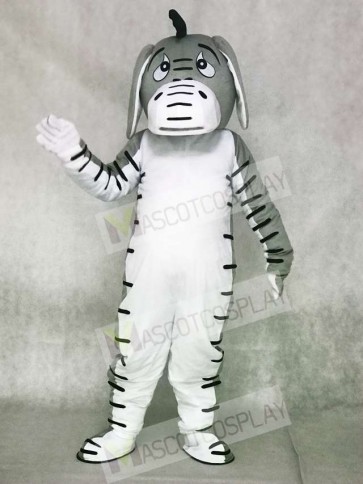Grey Donkey Mascot Costumes Animal