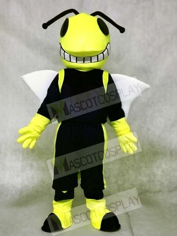Yellow and Blue Hornets Mascot Costumes Insect