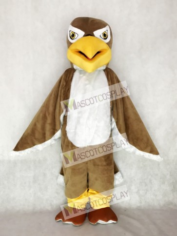 Brown Hawk / Falcon Mascot Costume