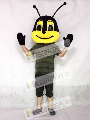 Friendly Bee Mascot Head Only
