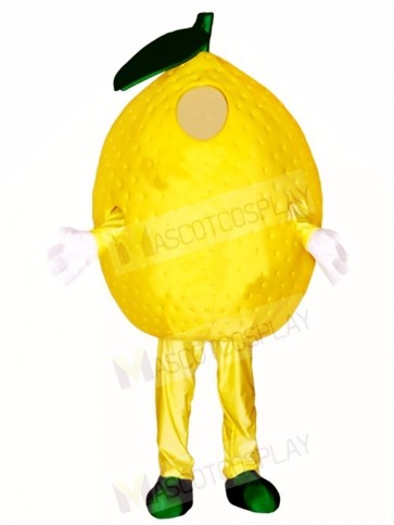 Yellow Lemon Mascot Costumes Plant