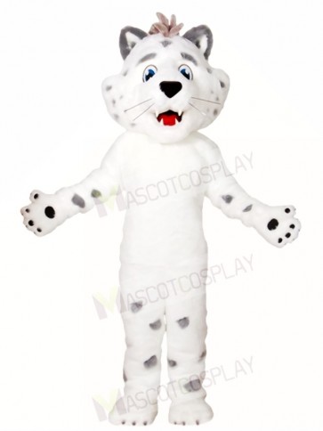 White Leopard Mascot Costumes Animal