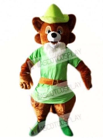 Robin Hood Brown Fox Mascot Costumes 