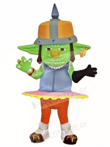 Green Goblin Mascot Costumes Monster