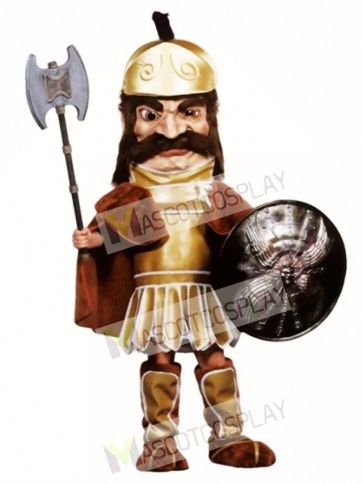 Trojan Warrior Mascot Costume (Shield & Axe not Included)