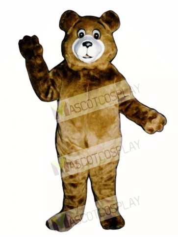New Tommy Teddy Bear Mascot Costume