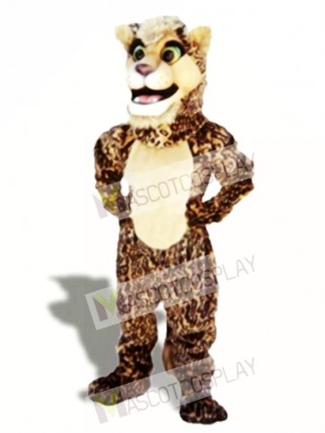 Cute Leopard Cub Mascot Costume