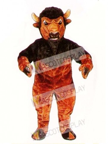 Cute Bison Mascot Costume