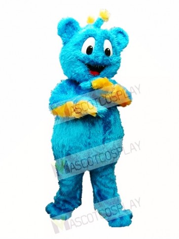 Blue Bear Mascot Costume Furry Mascot Costumes