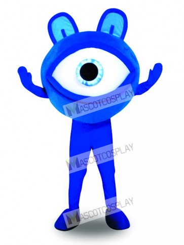 Blue Eye Glasses Sight Protection Advertising Mascot Costume