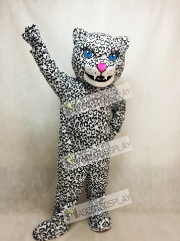 Energetic Jaguar Mascot Costume