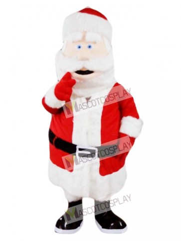 Santa Claus Father Christmas Xmas Mascot Costume 
