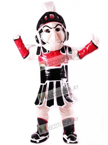 Red Spartan Trojan Knight Sparty Mascot Costume