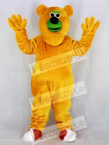 Fresno Grizzlies Parker T. Orange Bear Mascot Costume College