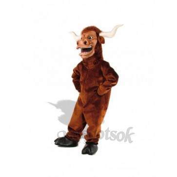 Longhorn Ox Cattle Mascot Costume