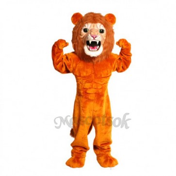 Super Power Cat Lion Mascot Costume