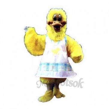 Yellow Dolly Duck Mascot Costume