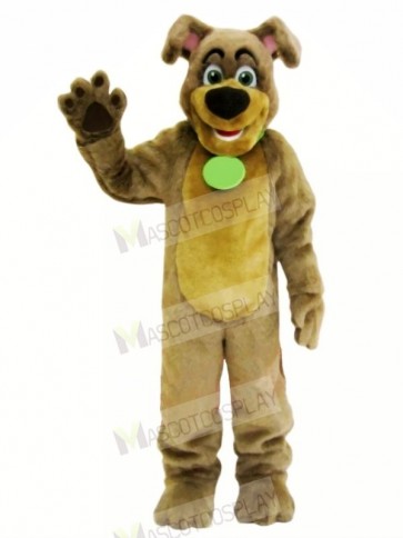Brown Dog with Big Nose Mascot Costumes Animal