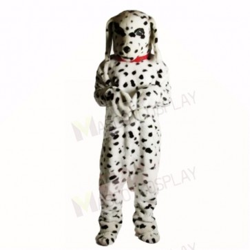 Spotted Dog with Red Necklet Mascot Costumes Adult