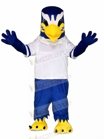 Royal Blue Falcon Eagle Mascot Costumes Bird Animal