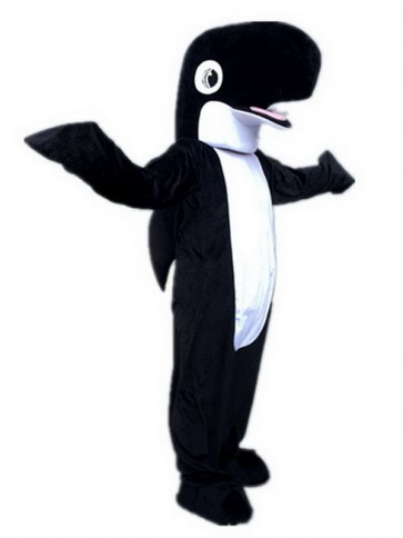 Black Whale Orca Mascot Costumes