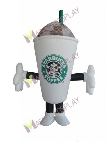 Hot Sale Starbucks Coffee Cup Mug Mascot Costume 