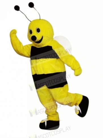 Happy Bee Mascot Costumes Adult
