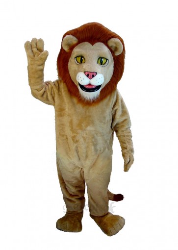 Lewis The Lion Mascot Costume