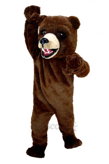 Kodiak Brown Bear Mascot Costume